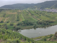 Mosel auf der rechten Seite.
