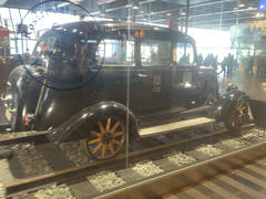 They used this car to inspect the rails