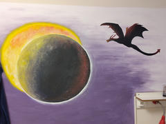 And this dragon was in our bedroom