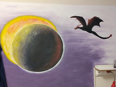 And this dragon was in our bedroom
