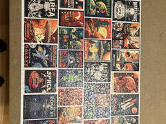 The movie posters puzzle finished