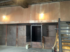 This is the oven of the smokehouse